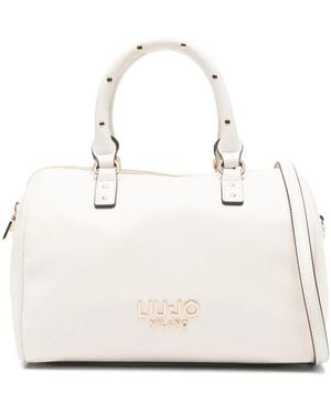 Liu Jo Small Satchel Tote Bag - White