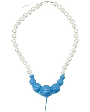 OTTOLINGER Pearl-Drop Necklace - Blue