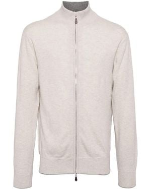 N.Peal Cashmere Knightsbridge カーディガン - ホワイト