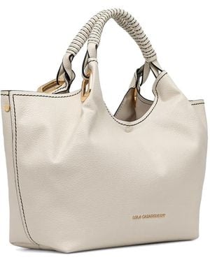 Lola Casademunt Braided-Detail Tote Bag - Natural
