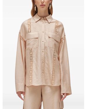 Blugirl Blumarine Wrap-Style Top - Natural
