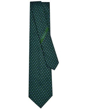 Ferragamo Infinite Inspirations Jacquard Tie - Green