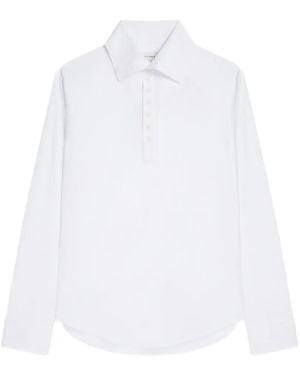 Dries Van Noten Cotton Turtleneck Shirt - White