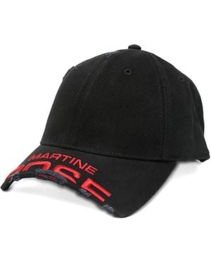 Martine Rose Cut-Peak Cap - White