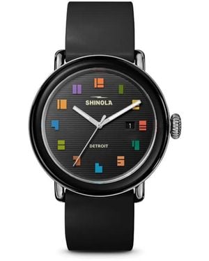 Shinola Leather 40Mm - Black