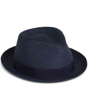 Borsalino Jules Hemp Hat - Blue