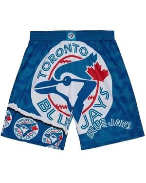 Mitchell & Ness Jays Sublimated Shorts - Blue