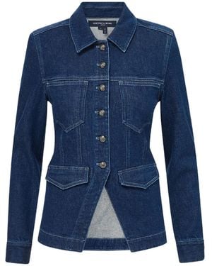 Veronica Beard Alfie Denim Blazer - Blue