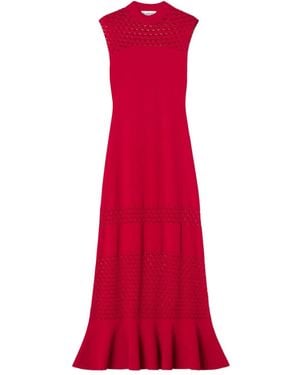 Lanvin ノースリーブ マキシドレス - レッド