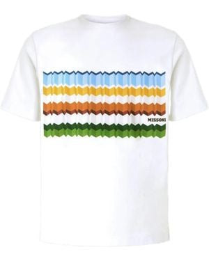 Missoni Zigzag-Print T-Shirt - White
