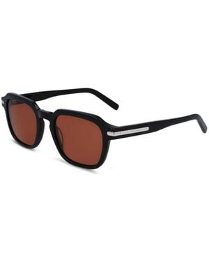 Ferragamo Eyewear Sonnenbrille Mit Geometrischem Gestell - Weiß