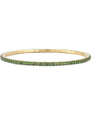 ’ROBERTO DEMEGLIO Tsavorite Stretch Tennis Bracelet - Metallic