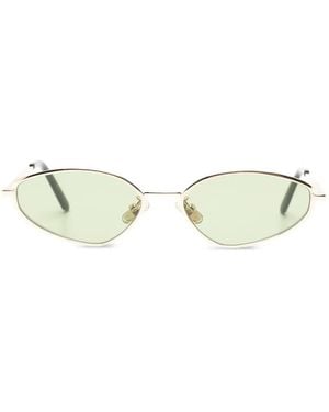 Retrosuperfuture Zyra Geometric-Frame Sunglasses - Metallic