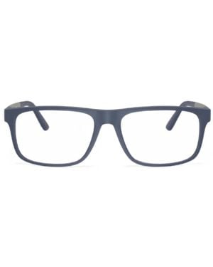 Polo Ralph Lauren Square-Frame Glasses - Blue