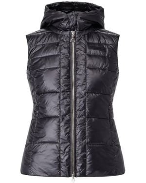 Patrizia Pepe Hooded Padded Jacket - Black