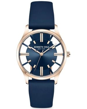 Kenneth Cole Skeleton.5Mm Watch - Blue
