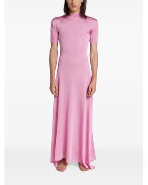 ROT The Hot Priest Button-Back Dress - Pink