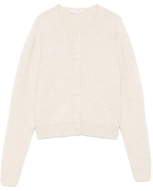 Lemaire Button-Front Cardigan - White