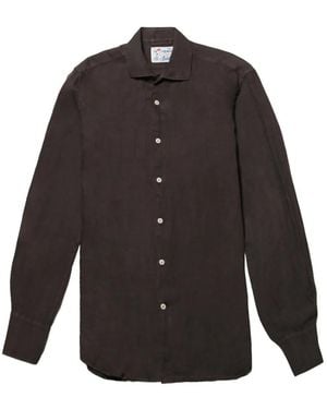 MC2 Saint Barth Long-Sleeve Shirt - Brown