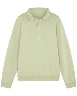 Fortela Hunting Three-Button Polo Shirt - Green