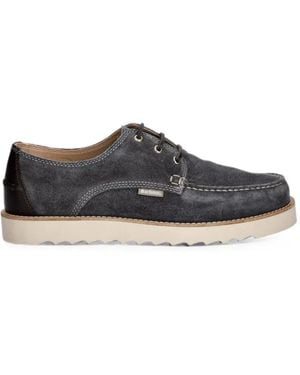 Barbour Derbies Aydon Moc-Toe En Daim - Gris