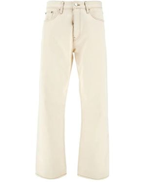 sunflower Wide-Leg Jeans - Natural