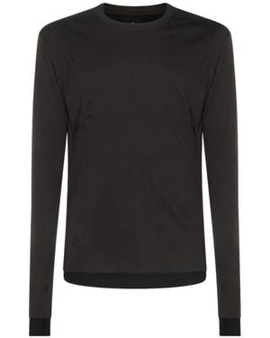 Thom Krom Distressed Long-Sleeve T-Shirt - Black