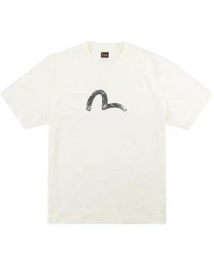 Evisu Seagull T-Shirt - White