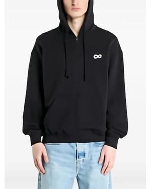 Prosto. Infinity Zip-Up Hoodie - Black