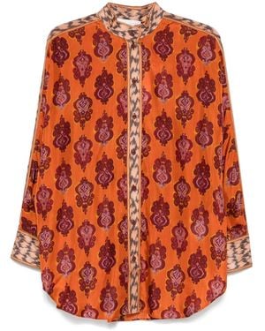 Zimmermann Camicia Wylie - Arancione
