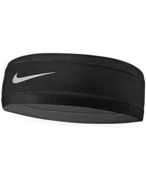 Nike Set Aus Stirnband Und Handschuhen Mit Swoosh-Logo - Schwarz