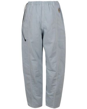 Haikure Elasticated Panelled Trousers - Grey