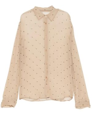 JNBY Polka-Dot Shirt - Natural