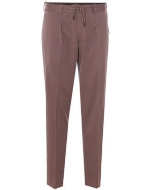 Circolo 1901 Drawstring Waist Trousers - Purple