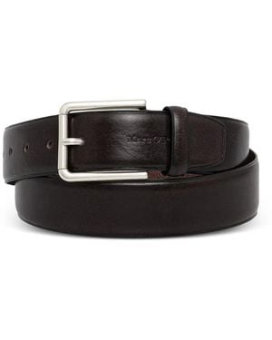 Marc O' Polo Buckle-Fastening Leather Belt - Black