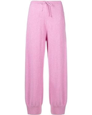 Stella McCartney Drawstring Knitted Trousers - Pink
