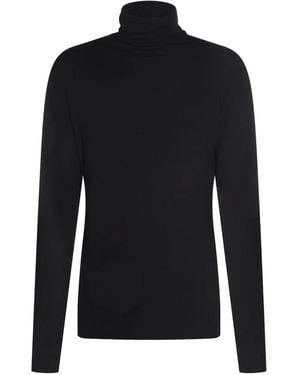 Thom Krom High-Neck Long-Sleeve Sweater - Black