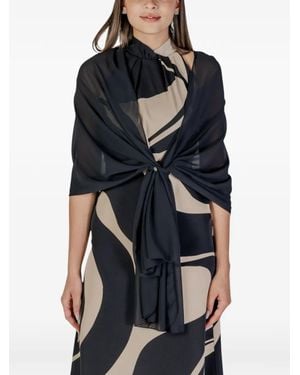 Rinascimento Sheer scarf - Schwarz