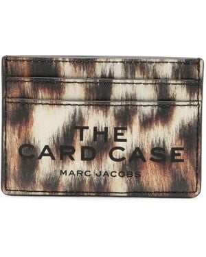 Marc Jacobs Animal-Pattern Card Holder - Natural
