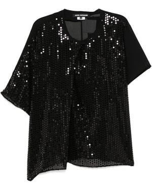Junya Watanabe X Commes Des Garçons ショートスリーブトップ - ブラック