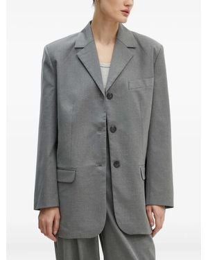 Day Birger et Mikkelsen Blazer con bolsillos con solapa - Gris