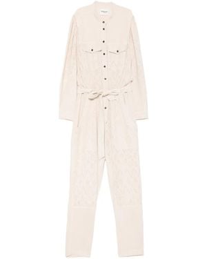 Isabel Marant Kellen Jumpsuit Met Ceintuur - Wit