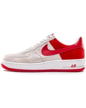 Nike Baskets Air Force 1 Premium - Rouge
