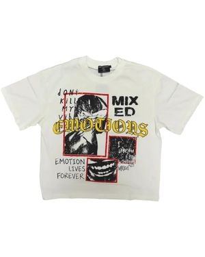 Mixed Emotions Forever Graphic-Print T-Shirt - White