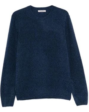 Fileria Bouclé-Knit Jumper - Blue