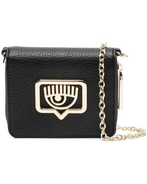 Chiara Ferragni Eyelike 財布 - ブラック