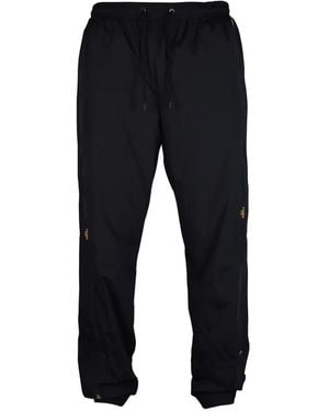 Fendi Side-Stripe Track Pants - Black