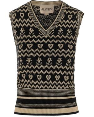 Valentino Garavani Knit Vest - Black