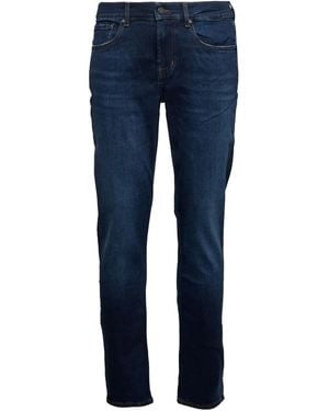 7 For All Mankind Five-Pocket-Jeans - Blau