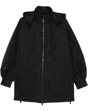 MACRON Essy フーデッド コート - ブラック